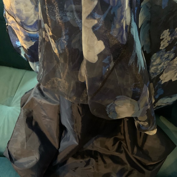 Eliza J size 10 navy blue formal dress - Picture 8 of 10